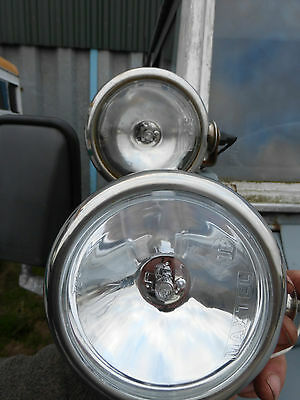 Land Rover Series 1 2 2a 3 5" Stainless Steel Worklights Spotlamps Maxtel Pair