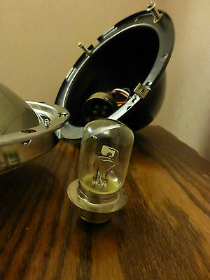 OEM Lucas BPF Headlamp HeadLight & Steel Bucket F700