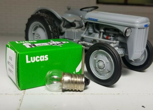 Ampoule Lucas 6 V pour voyant d'avertissement d'allumage de tableau de bord de tracteur Ferguson 20D TE20 TEA TED