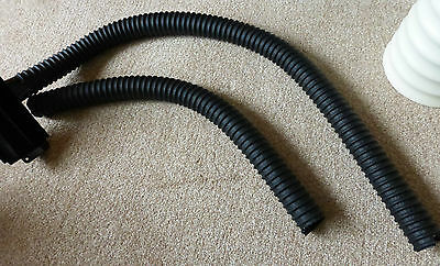 Round Smiths Heater Demist Ducting Black Tube Hoses Land Rover Series 2 2a 2b
