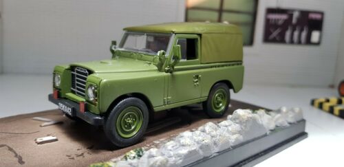 Land Rover Series 3 88 SWB Utility Canvas Army Pickup Oxford 1:43