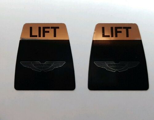 Kangol Lift Type Seatbelt Belt Clasp Buckle Decal Sticker Classic Aston Martin