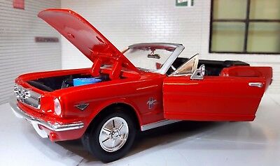 Ford 1964 Mustang Cabriolet Cabriolet 73212 Motormax 1:24