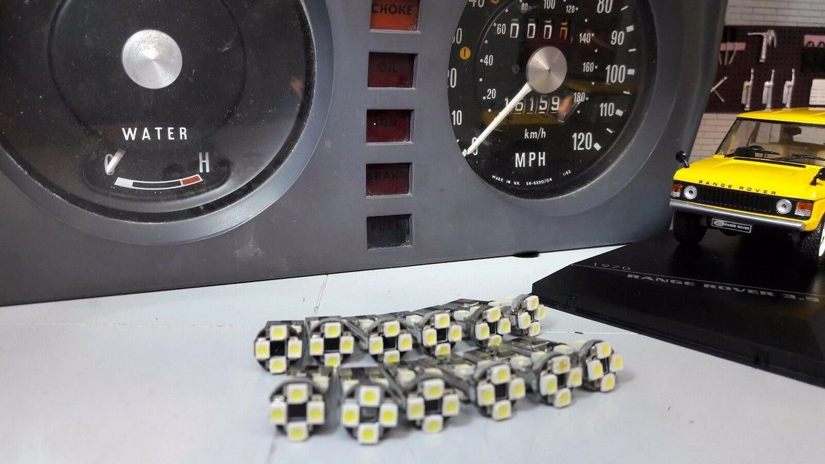 Range Rover Instrument Lights Land Rover Range Rover Classic 2 Door LED & Dash Binnacle Dial Instrum ...