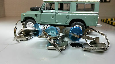 Defender Lock Box Key Land Rover Defender 90 110 130 Door Lock 3x Barrel & Keys Matched Set ...