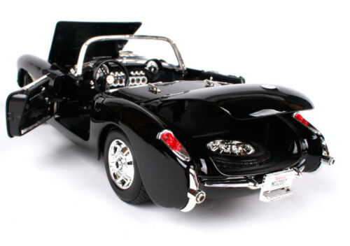 Chevrolet Corvette 1957 Black Maisto 1:18