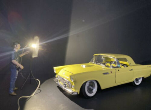 Lighting Kit With LEDs Battery Flash Photographer Camera Studio Diorama 1:24