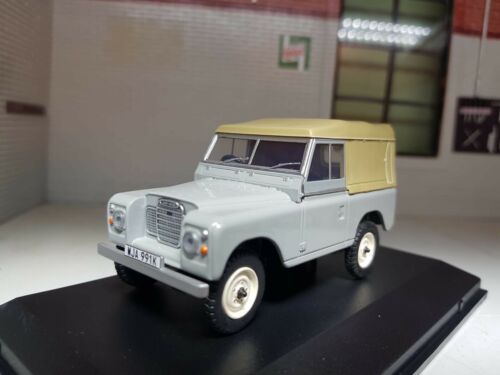 Land Rover Canvas Back Series 2a 3 SWB Mid Grey Oxford 1:43