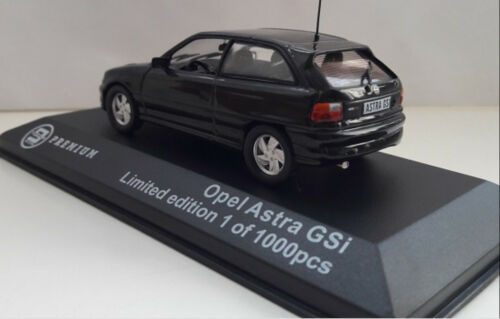 Opel Vauxhall Astra GSi 16v Mk3 Black Triple 9 1:43