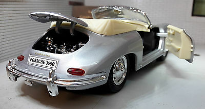 Porsche 1961 356B Cabrio Welly 29390 1:24