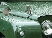 Land Rover Seitenlicht Serie 1 80 86 Lucas L489 Komplette Glaslinse 1948-56 Repro