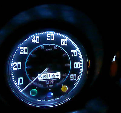 Mg Midget Instruments MG MGA MGB MGC MIDGET E10 MES 5SMD LED Bulb Instrument/Dash Full Upgra ...