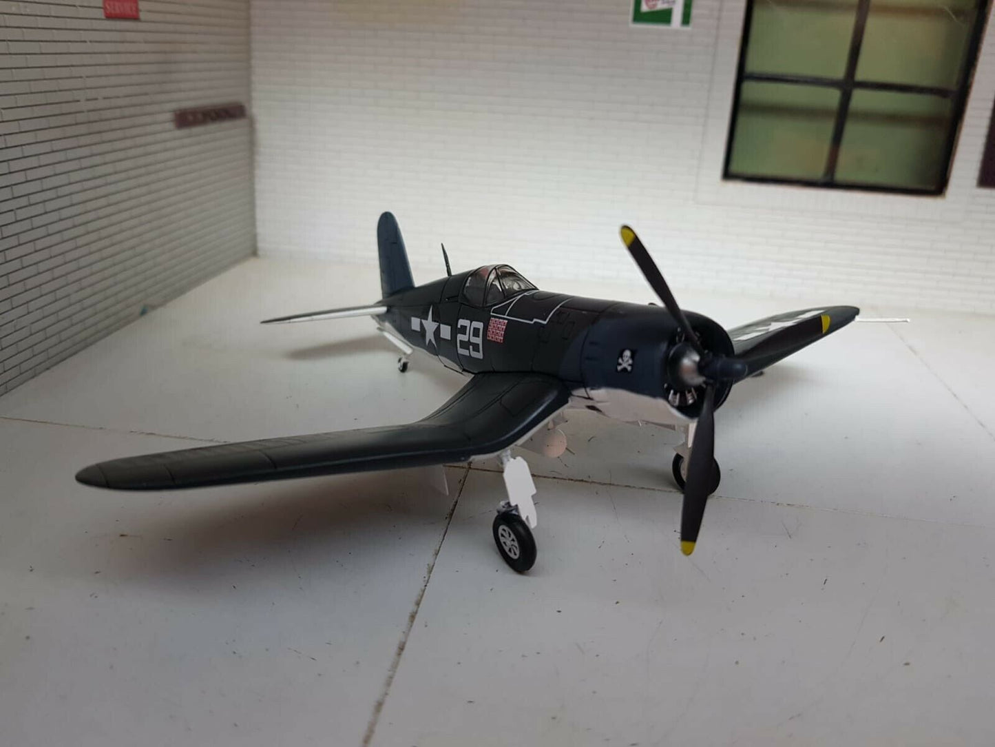 Corsair Model Vought F4U-1A US Navy WW2 Deagostini 1:72