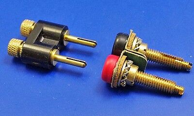 Land Rover Series 1 2 2a 3 Red Black Dash Inspection Lamp Sockets & Plug RTC4784