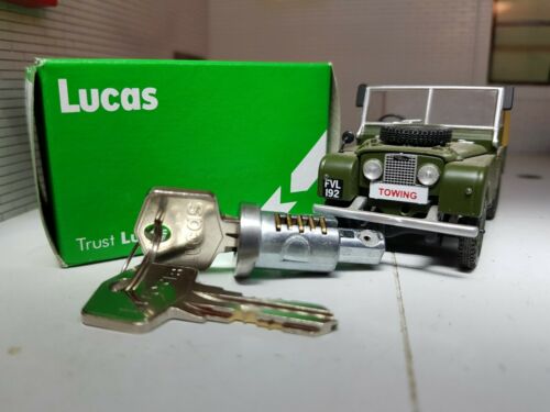 Land Rover Series 1 2 2a Genuine OEM Lucas Ignition Lock Barrel & Keys 395141