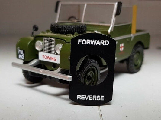Toylander Land Rover Series 1 2 2a 3 Scale Etched Forward Reverse Switch Tag Tab