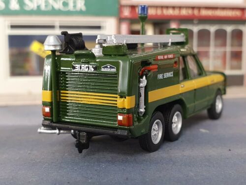 Range Rover RAF Green Airport Airfield Rescue Fire Engine Model TACR2 ...