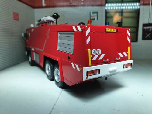 Feuerwehrauto Flughafen Renault Thomas Sides VMA 72 Armee De L'air 6x6 Atlas 1:43