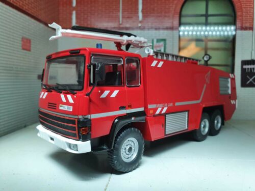 Fire Engine Airport Renault Thomas Sides VMA 72 Armee De L’air 6x6 Atlas 1:43