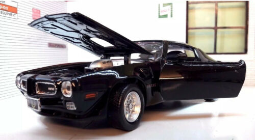 Pontiac 1973 Firebird TRANS AM Black V8 73243 Motormax 1:24