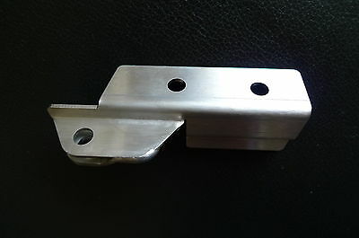 Stainless Check Strap Conversion Bolt On fits Land Rover S3 Door to Series 2a (Left/Right)