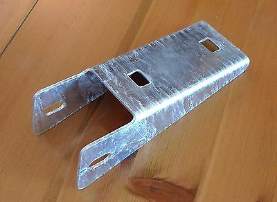 Rear Sill Channel Bracket Galvanized 347436 for Land Rover Series 3 88" 109"