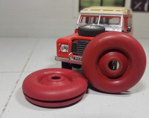 Tuyau de lave-glace et câble de compteur Land Rover, œillets rouges en caoutchouc, série 2a 3 555711 x2