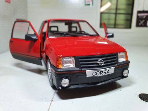 Opel Corsa Red 1989 1.3 SR Vauxhall Nova S83 Whitebox 1:24