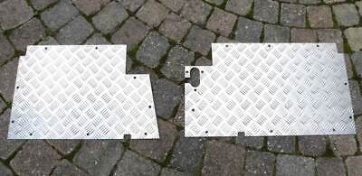 Boden-Riffelblechplatten für Land Rover, 3 mm, 330037 und 330038, Serie 2 2a 3 88 109