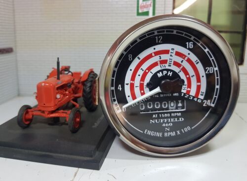 Nuffield 4/60 Tractor Dash MPH Tachometer Tractormeter Gauge Smiths Type 1961-63