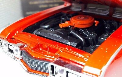 1:24 Oldsmobile 442 or 4-4-2 1968 détaillé Welly NEX moulé sous pression modèle de voiture