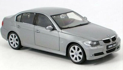 1:24 BMW 3 Series 330i Silver E90 2006 22465 Very Detailed Welly G Scale Model