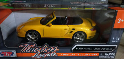 Porsche 2011 911 Turbo 997 Cabriolet 73348 Motormax 1:24