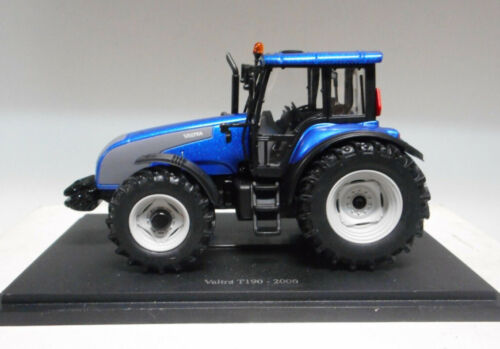 Model Tractor Valtra T190 Blue 2006 Diecast Farm Hachette 1:43