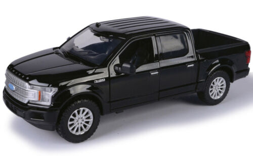 Ford F-150 Black 1:24 1:27 Scale 2019 Limited Crew Cab F150 Truck Diecast Model