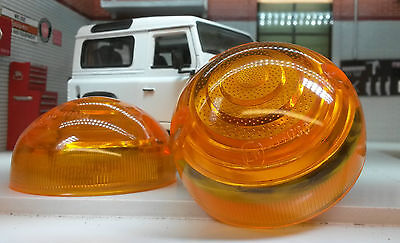 73mm Indicator Light Lamp Lenses Wipac Type x2