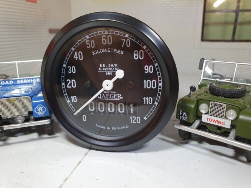 Land Rover OEM Series 1 80 1948-53 Jaeger Smiths Speedo Speedometer 23 ...