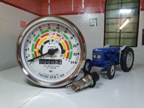 Fordson MPH Tachometer Tractormeter Gauge AC Type Face (Clockwise/Anticlockwise)