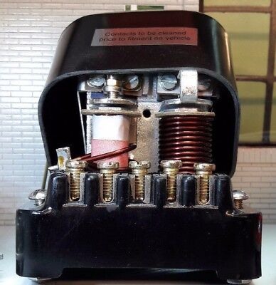 MG Midget Sprite Triumph TR4 Voltage Regulator Box 37290 NCB100 Lucar Terminals