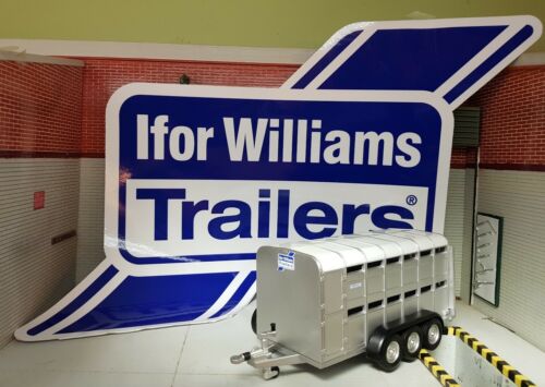 Ifor Williams OEM Livestock Tipping Tiltbed Flatbed Trailer Large Decal Sticker