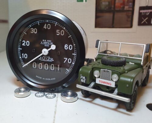 Land Rover Series 1 80 1949-53 OEM Jaeger Smiths Speedometer 231911 15 ...