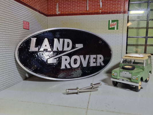 Insigne de baignoire arrière Land Rover Hi-Cap en aluminium MTC4460