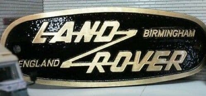 Land Rover Bronze Grill/Tub Heritage Badge Birmingham