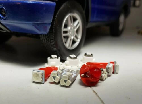 Land Rover Discovery 2 LED AC Panneau chauffant et kit d'ampoules d'horloge (choix de couleur)