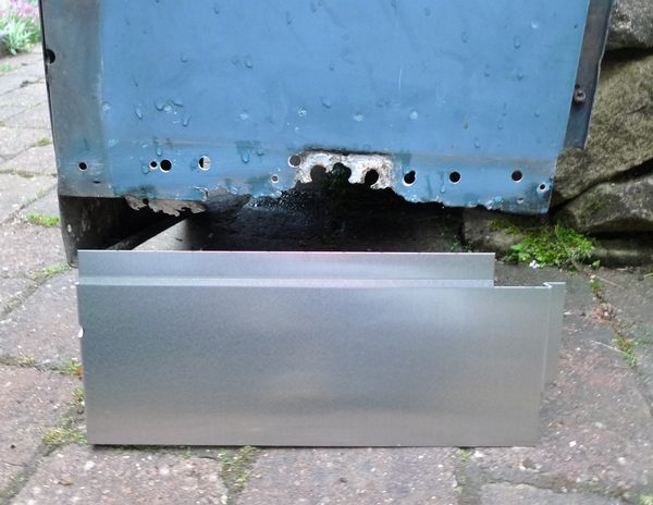 Back / Rear Body / Tub Repair Panels for Land Rover Series 2 2a S3 & D ...