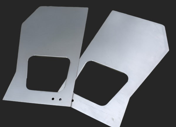 Front Radiator Panel Repair Sections - Land Rover Military Lightweight ...