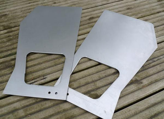Front Radiator Panel Repair Sections - Land Rover Military Lightweight Series 3